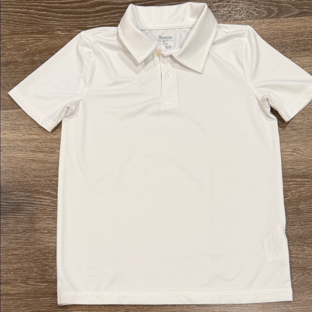 OshKosh B'gosh Kids Classic White Polo
